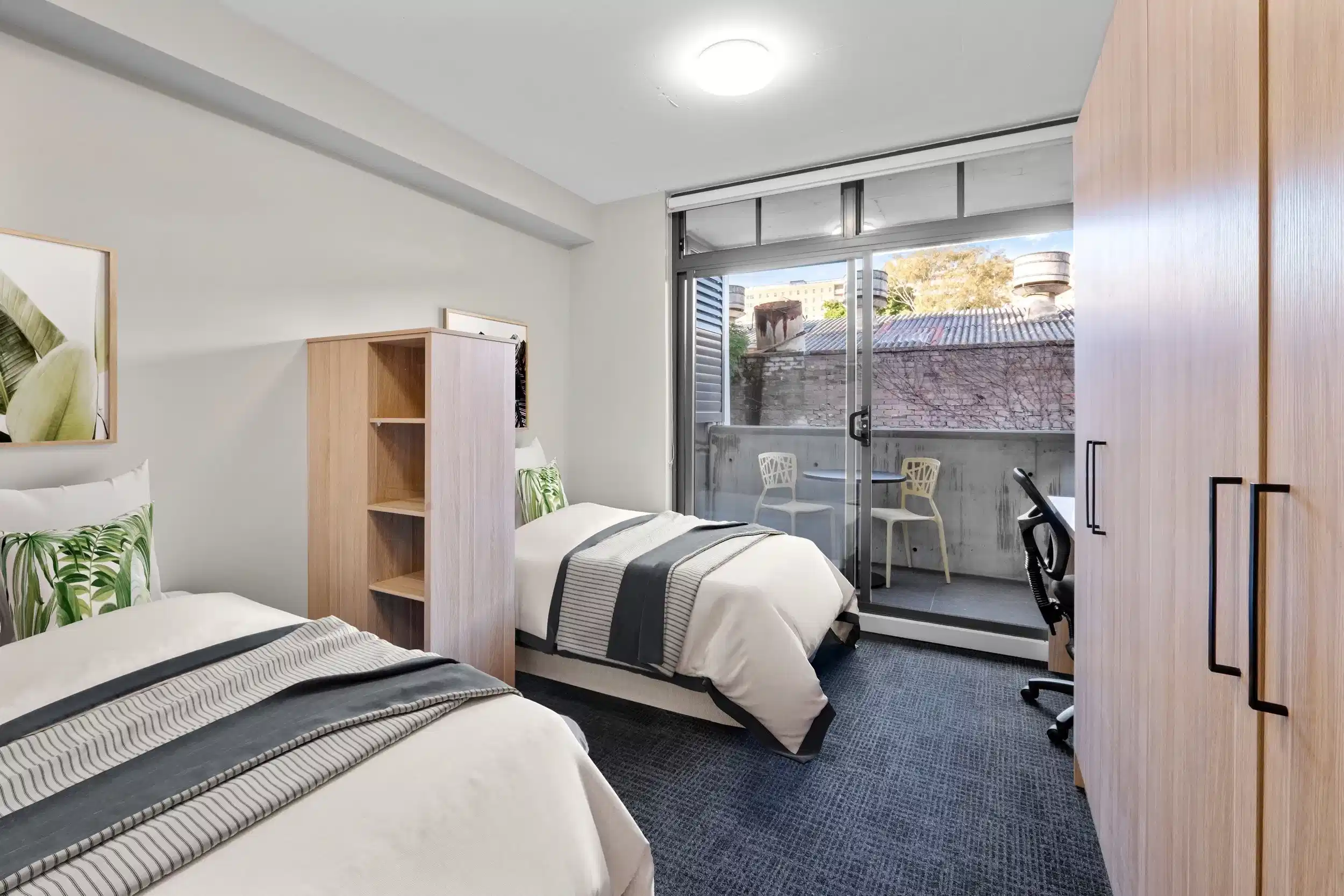 Deluxe Twin Share Studio - Bedroom