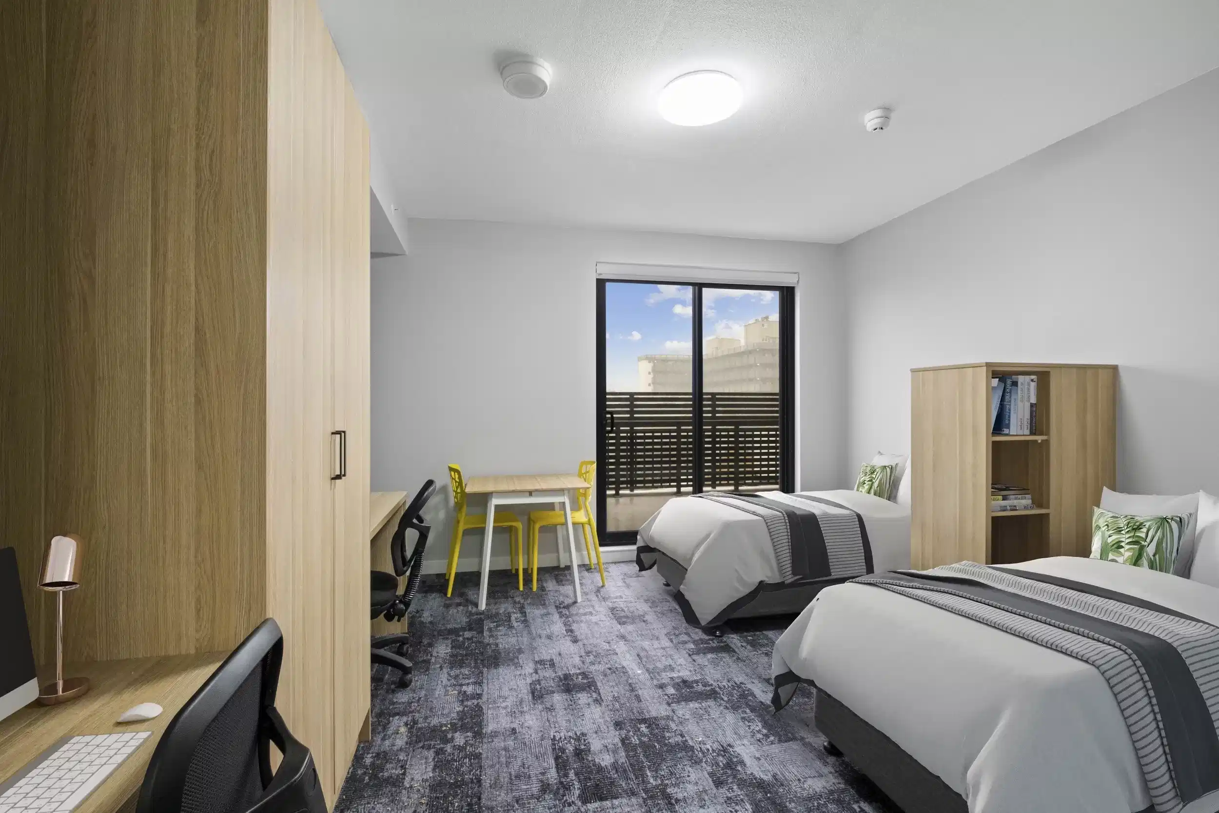 Penthouse Twin Share Studio - Bedroom