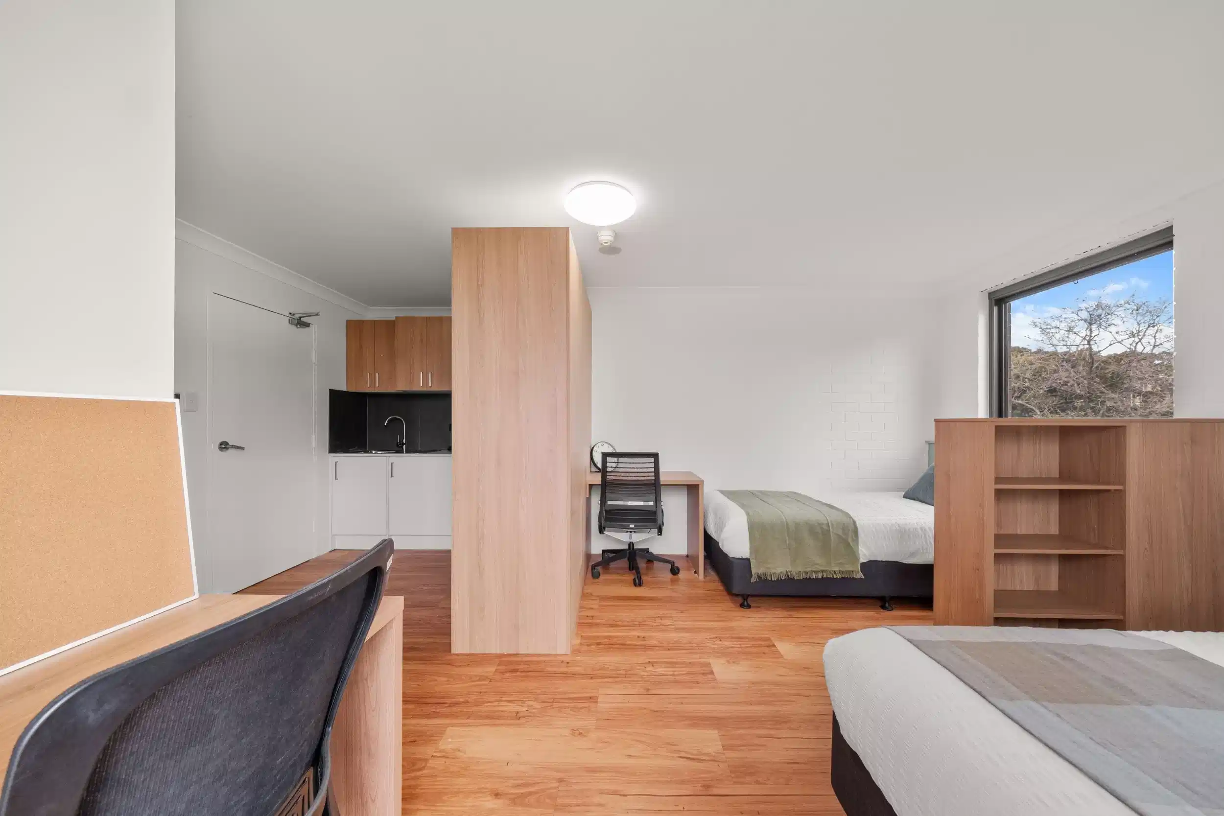Deluxe Twin Share Studio - Bedroom