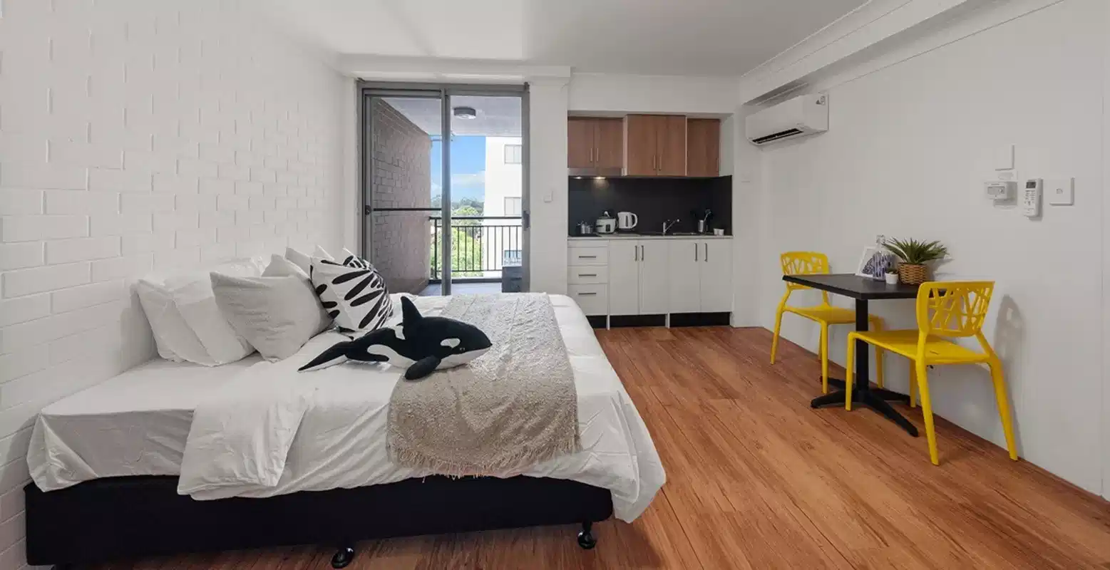 Superior Single studio II ( Balcony) - Bedroom
