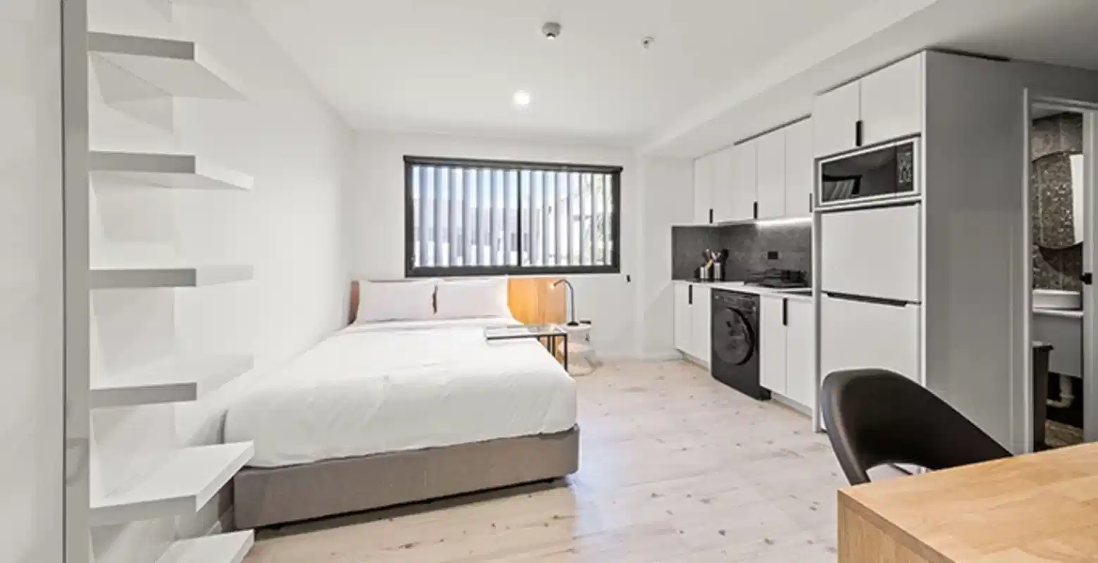 Preimum Single Studio - Bedroom