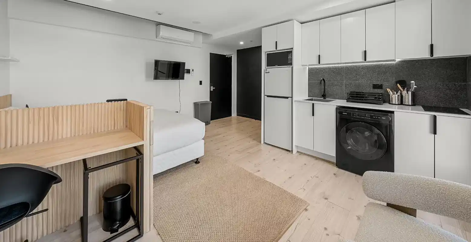 Preimum Single Studio - Kitchen