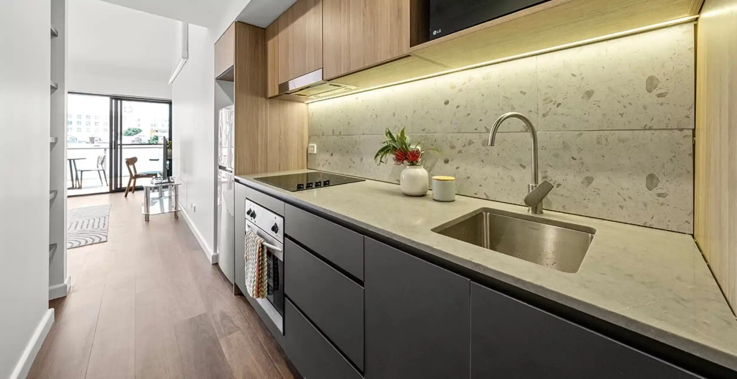 Urban Loft 2 Bedroom Apartment - Kitchen