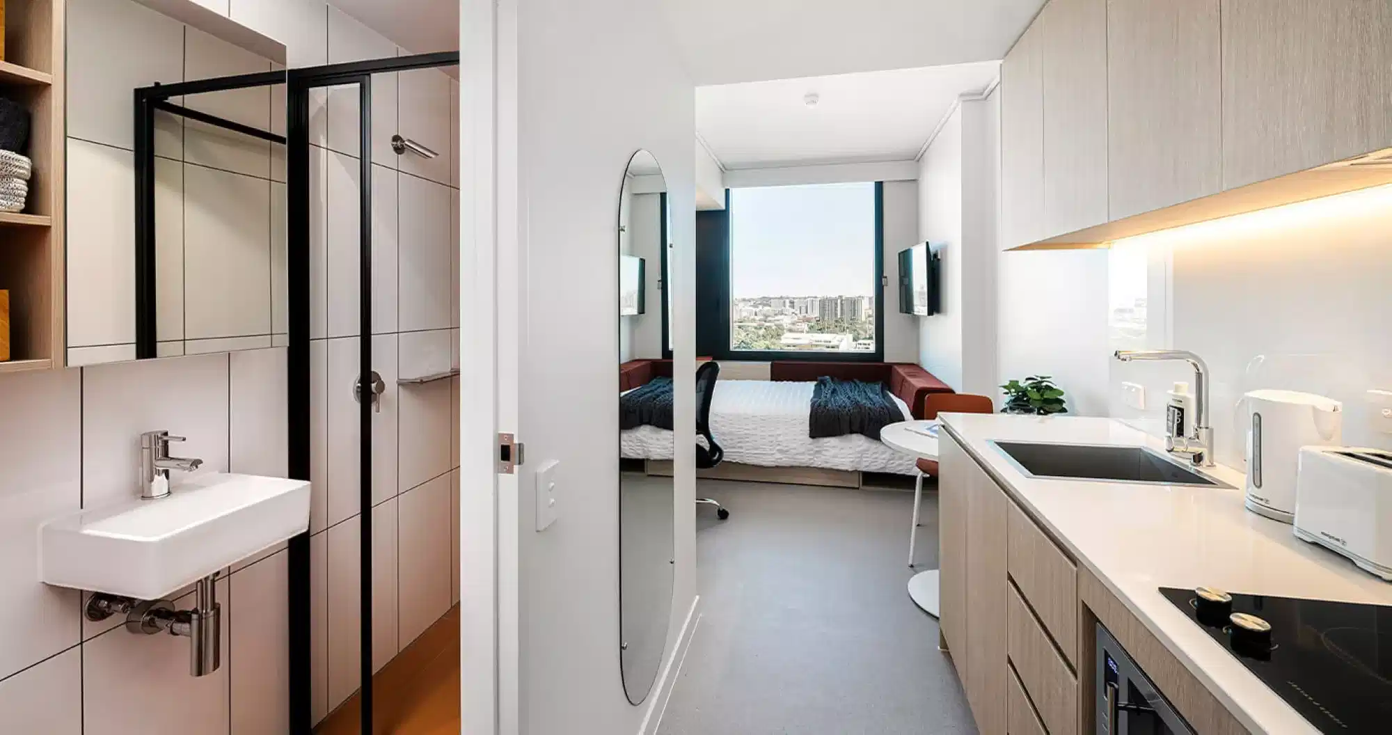 Superior Studio Apartment - Bedroom