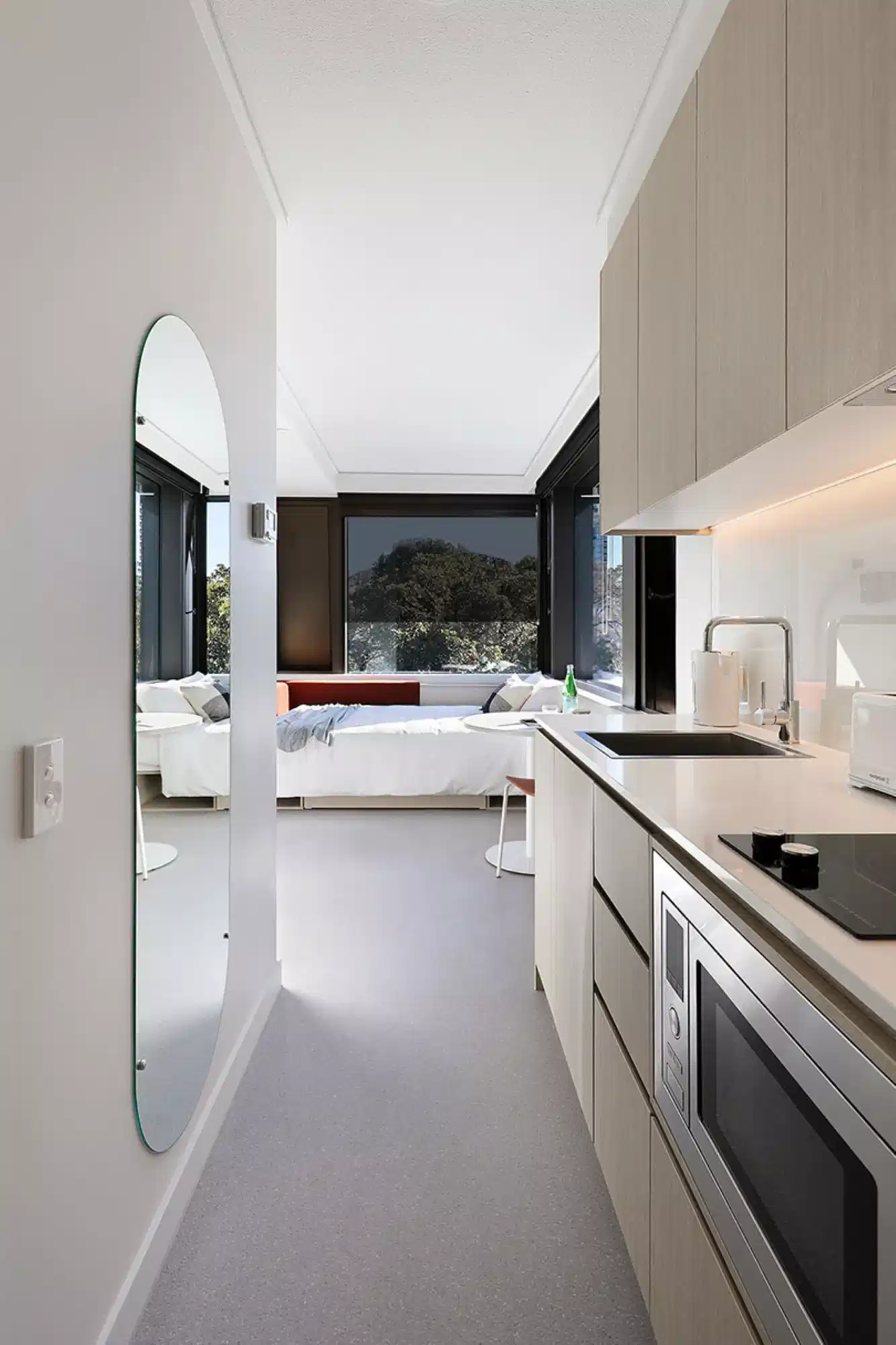 Premium Studio Apartment - Bedroom