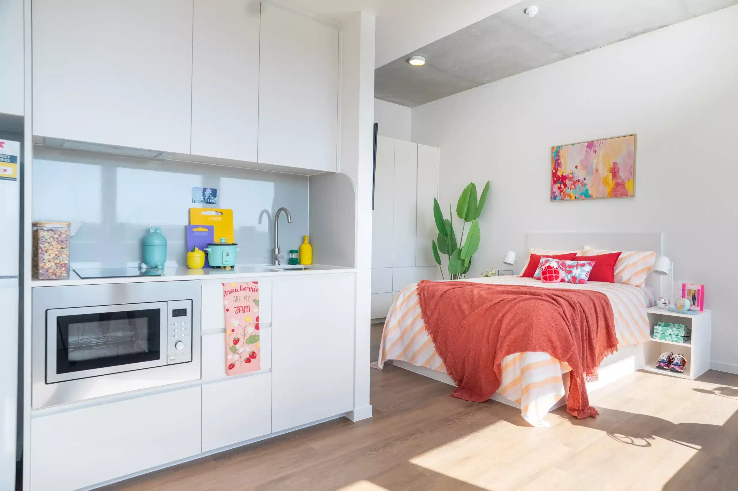 Ultra Studio Apartment - Bedroom