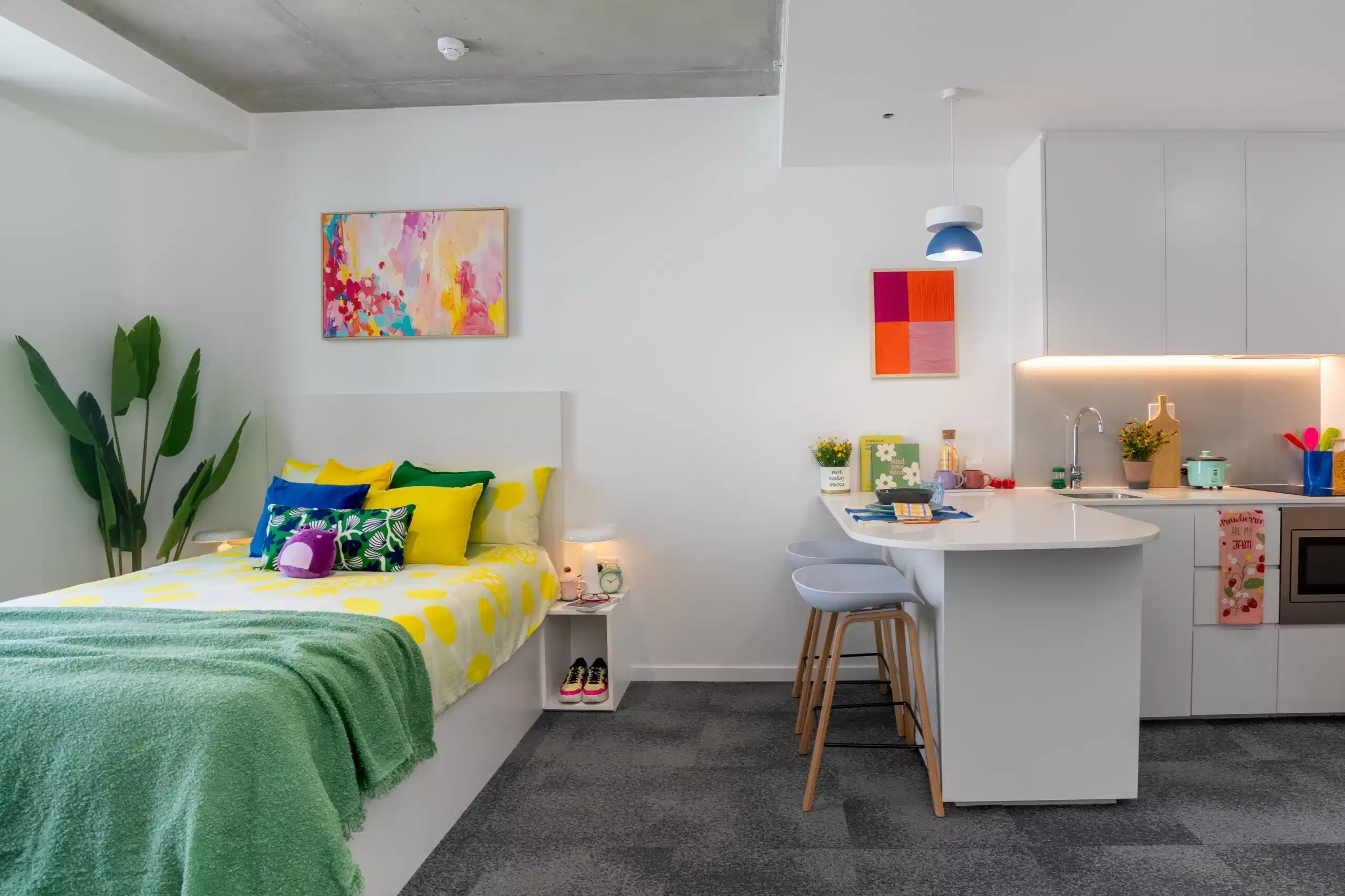 Ultra Studio Apartment - Bedroom