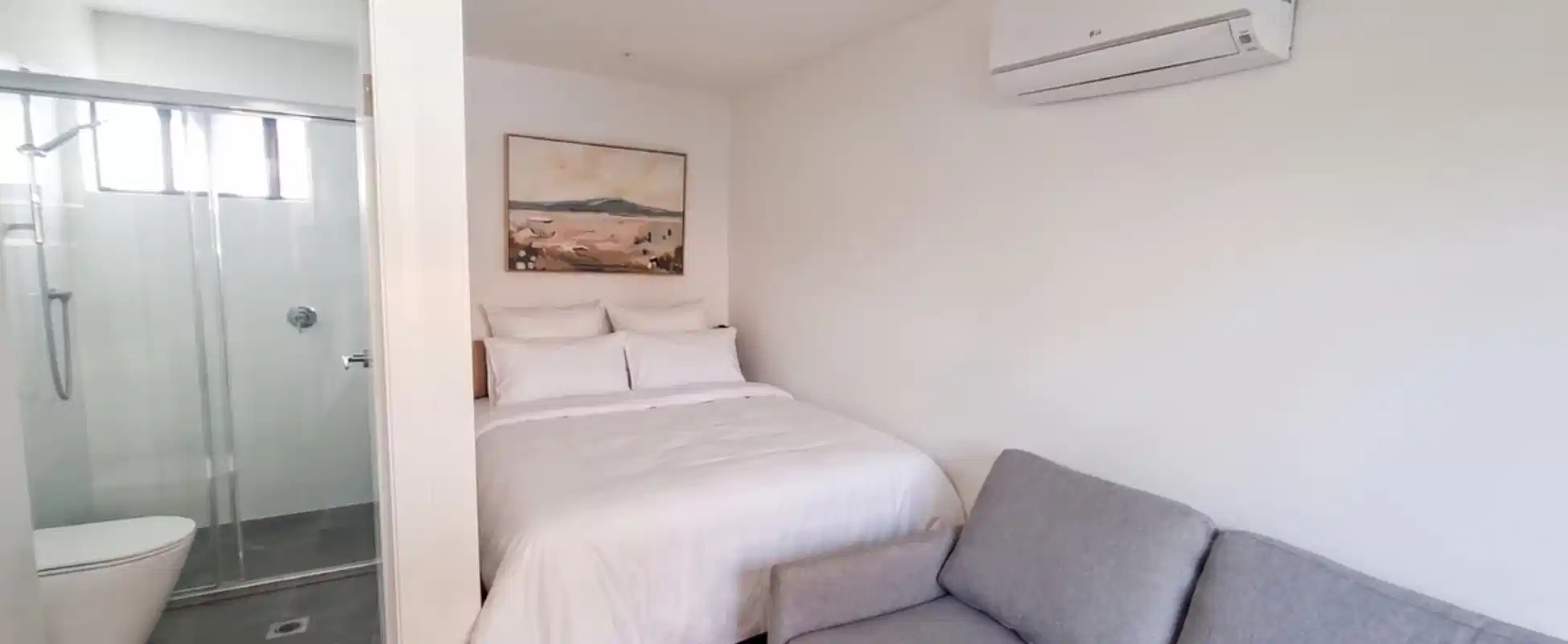 Studio with Terrace  - Bedroom