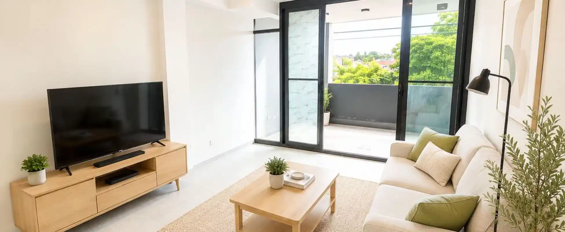 1 Bed 1 Bath - Common Area