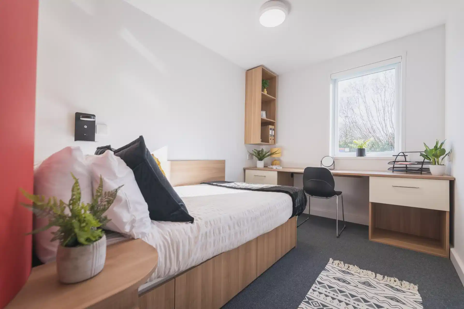 Second Floor Five Bed Cluster - Bedroom