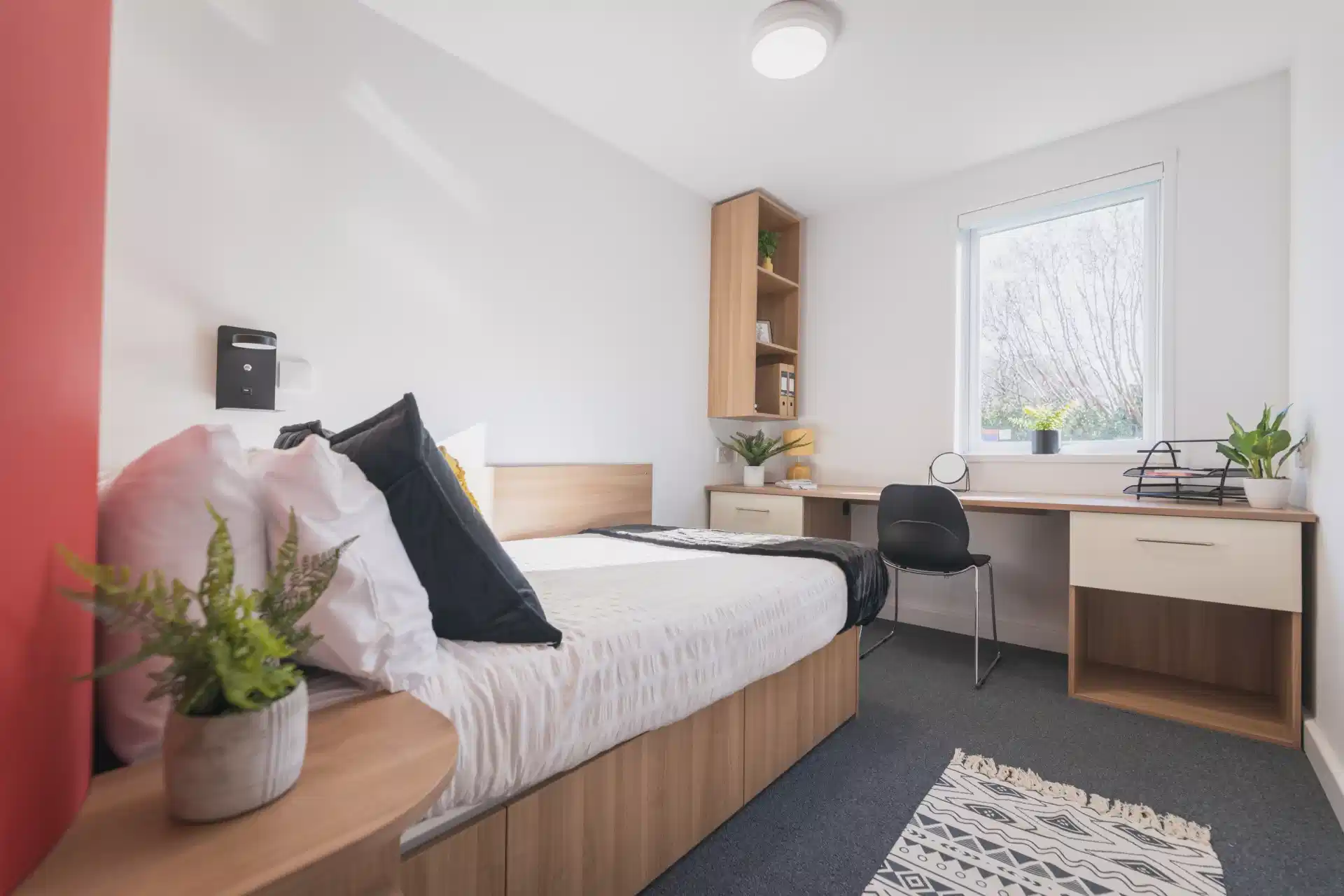 Second Floor Six Bed Cluster - Bedroom