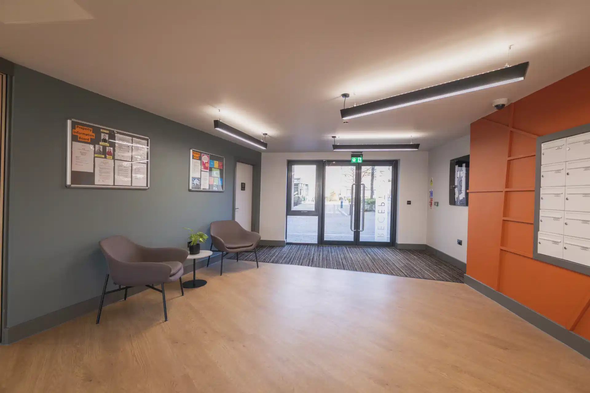 Second Floor Six Bed Cluster - Common Area