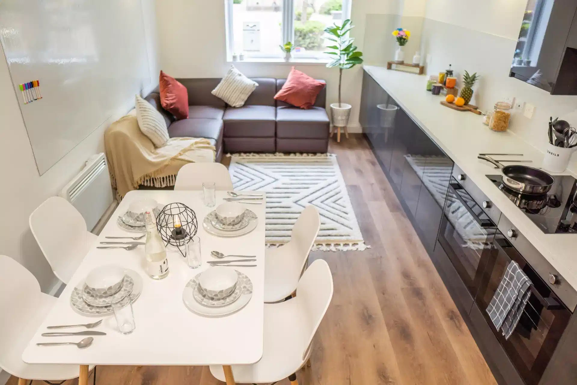 Second Floor Five Bed Cluster - Kitchen
