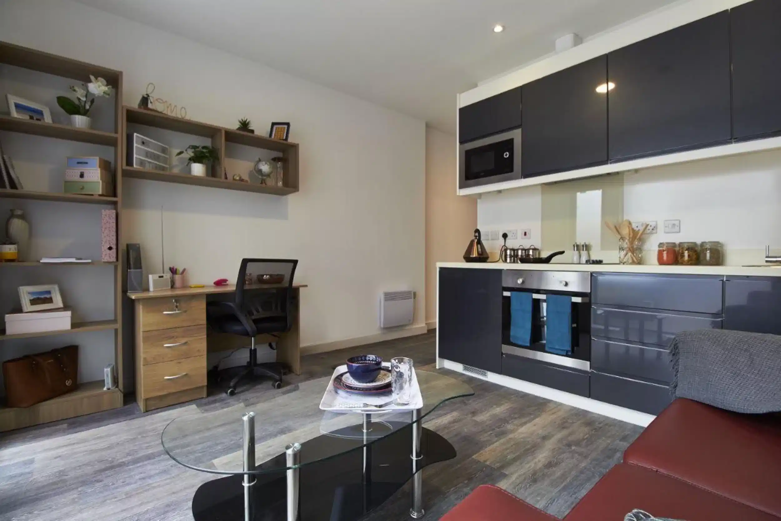 Premium View One Bed  - Kitchen