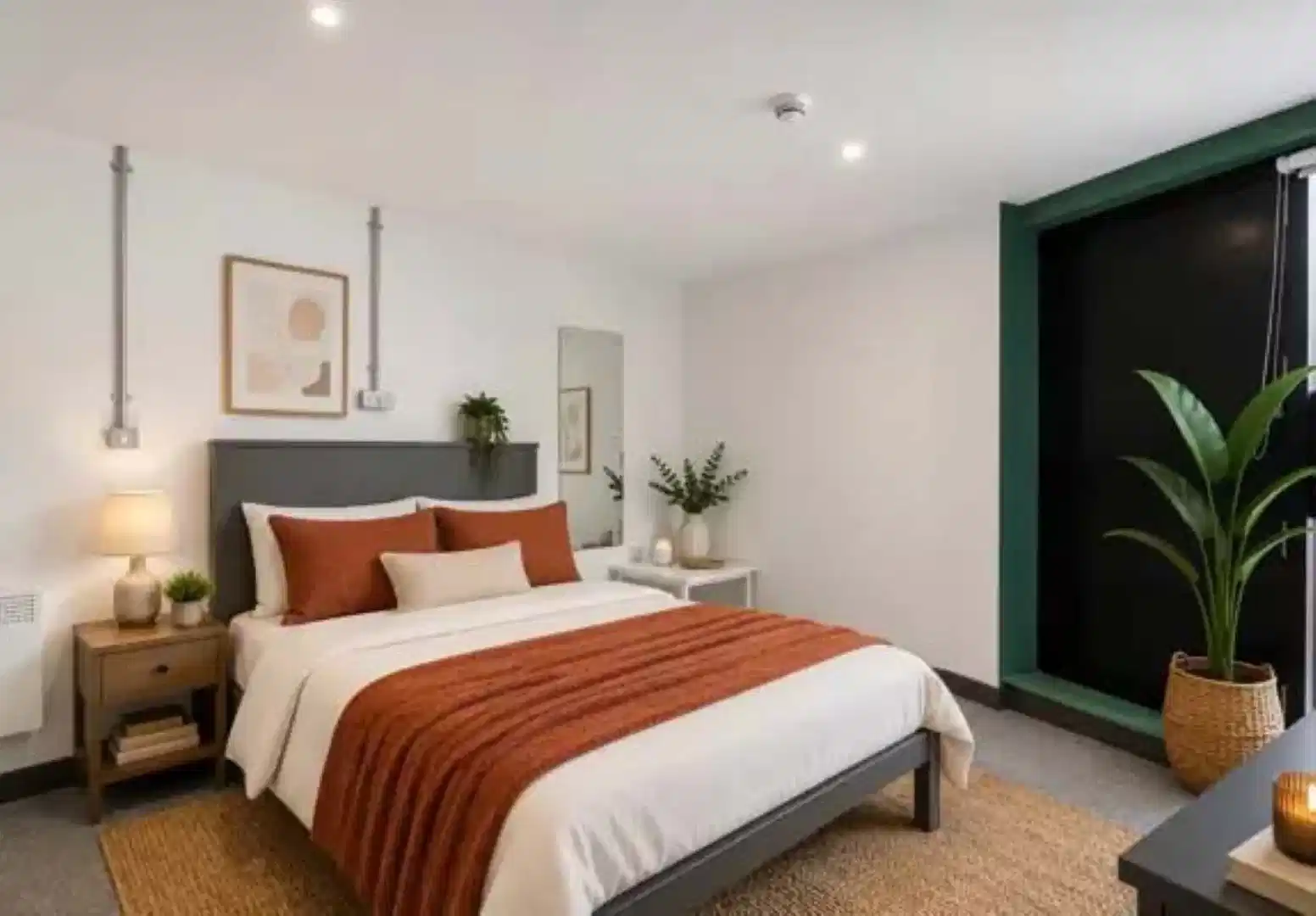 The Park Hill 2-Bed Apartment - Bedroom