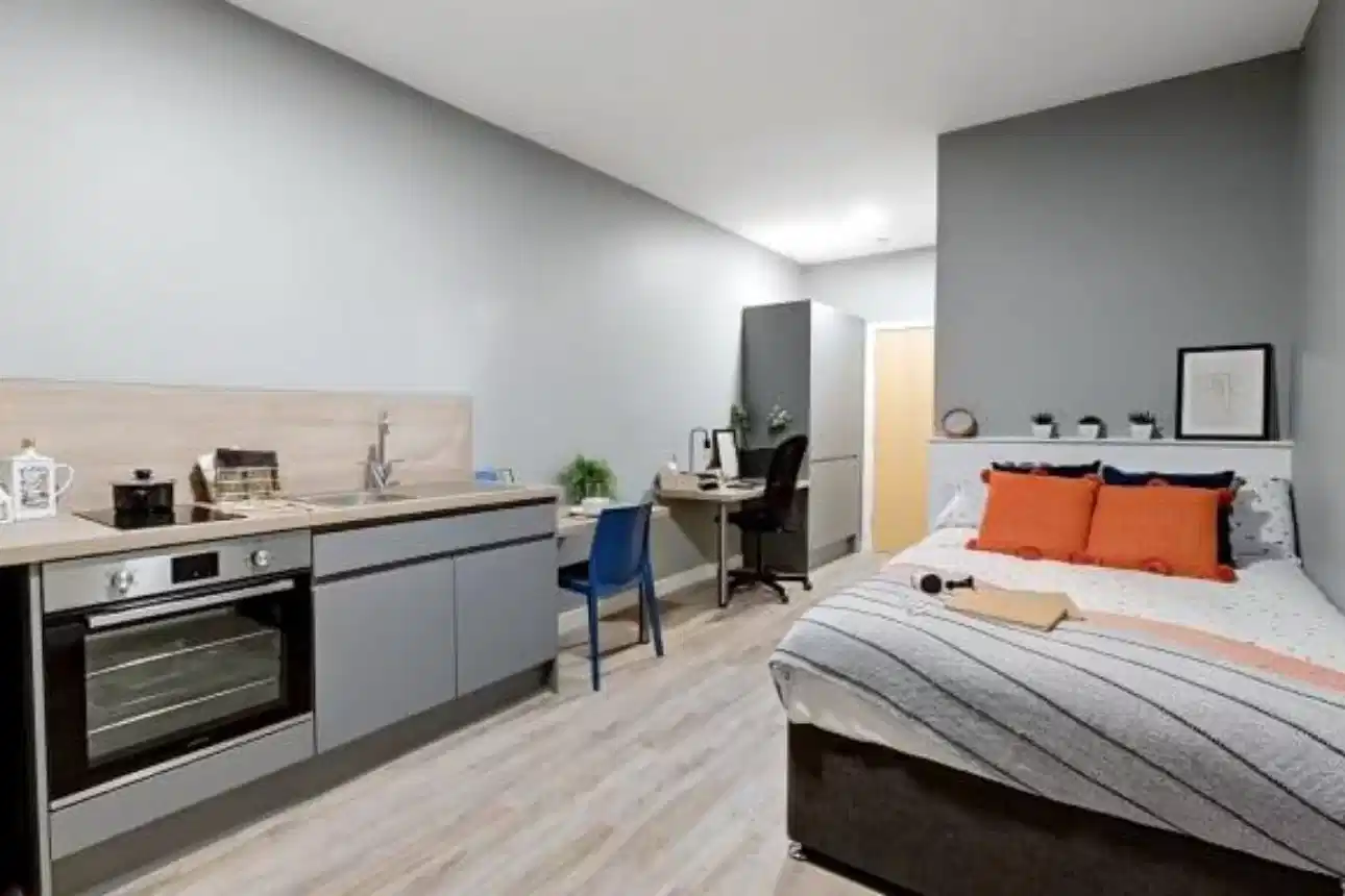 Large Studio - Bedroom