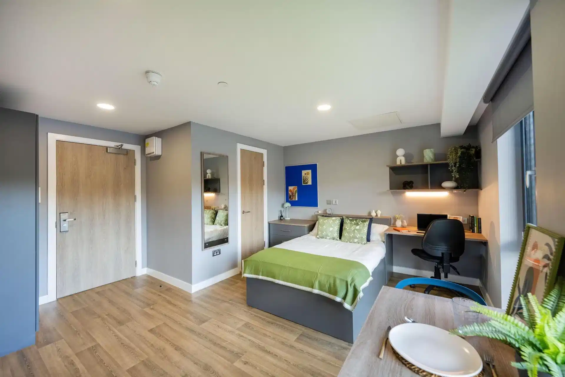 Premium River Studio - Bedroom
