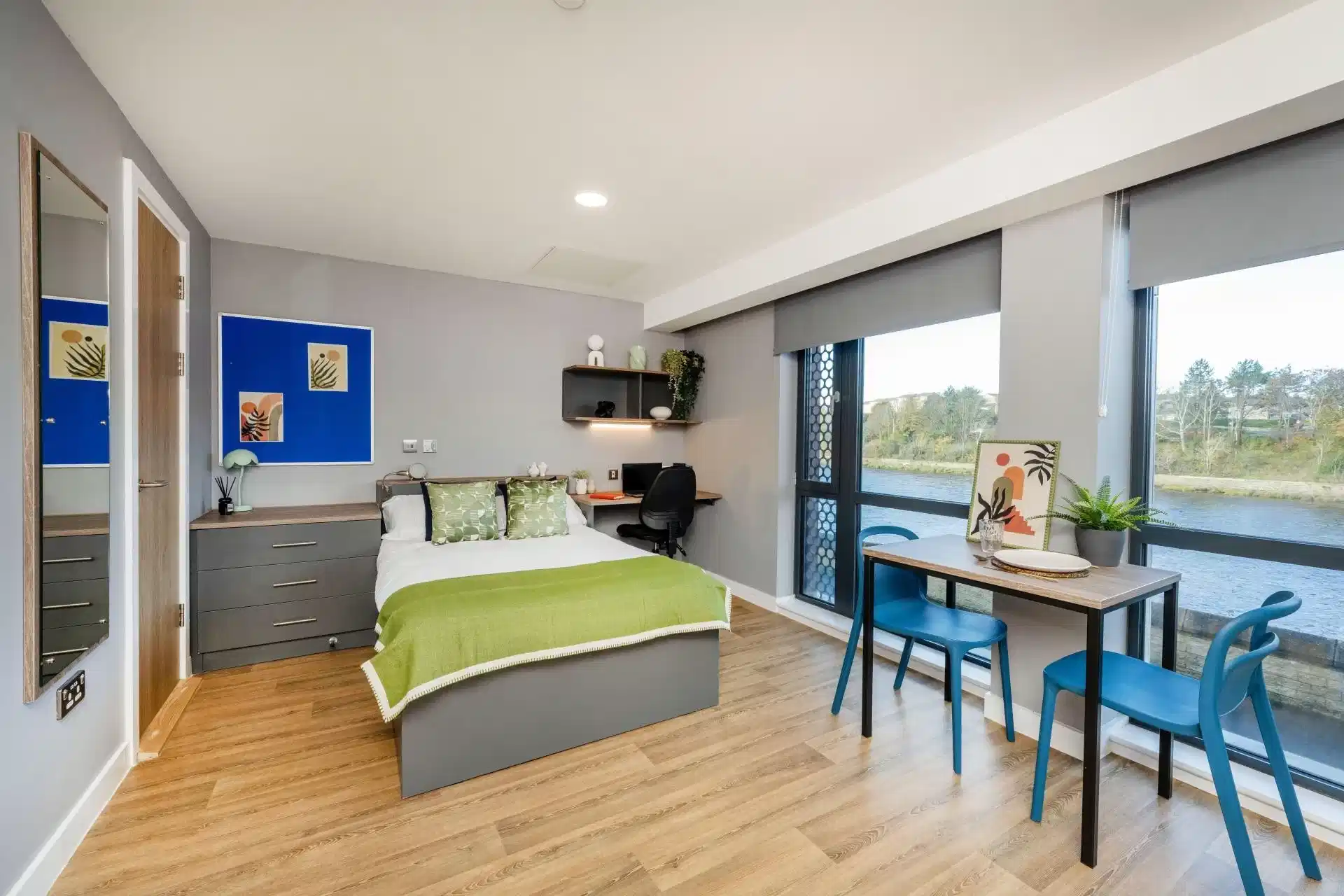 Premium River Studio - Bedroom