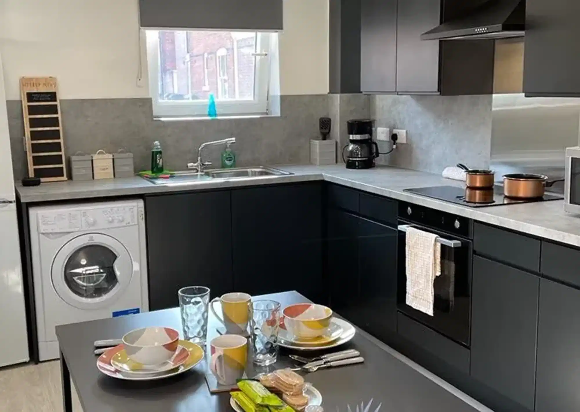 Five Bed Apartment (Shared) - Kitchen