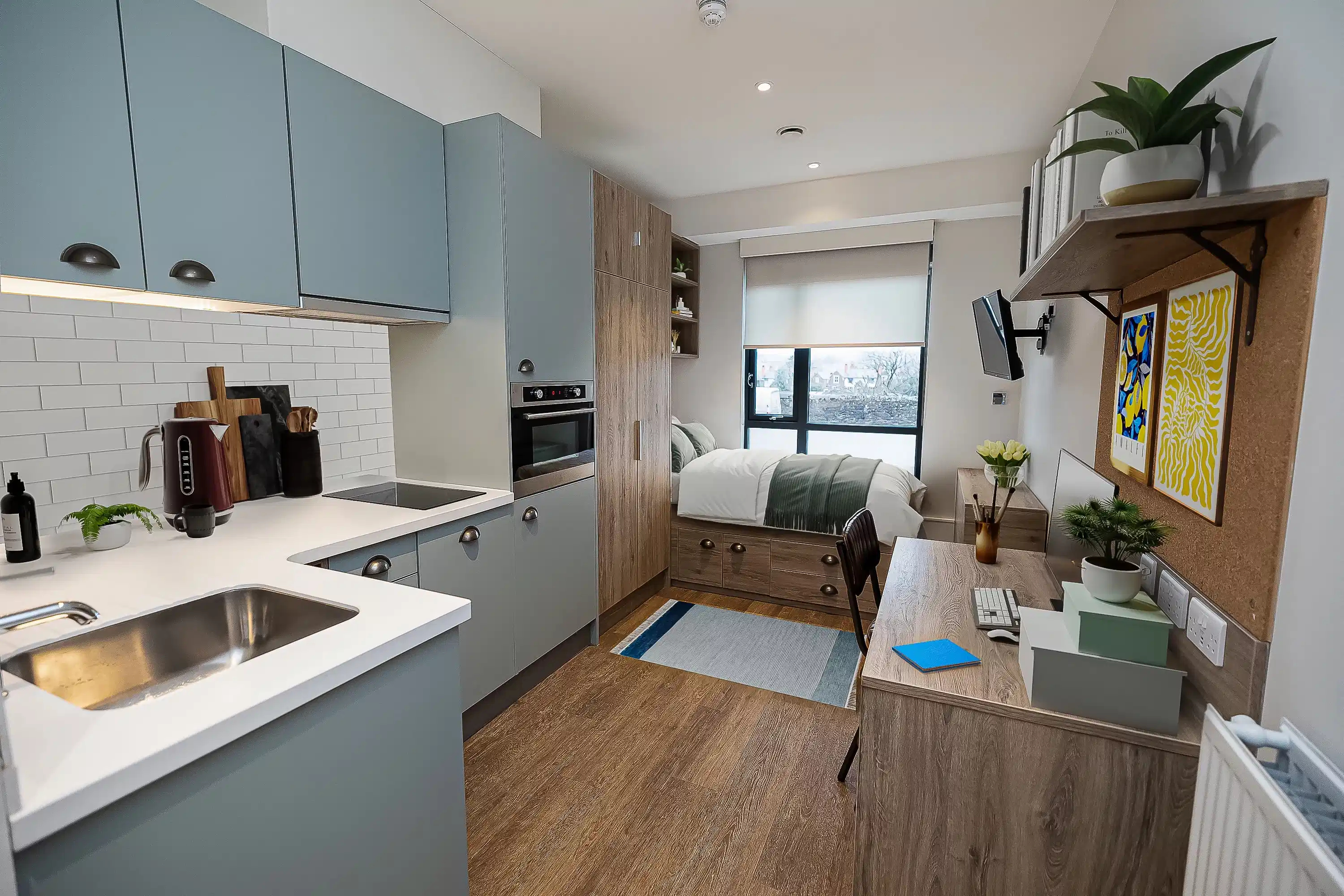 Silver Studio - Bedroom