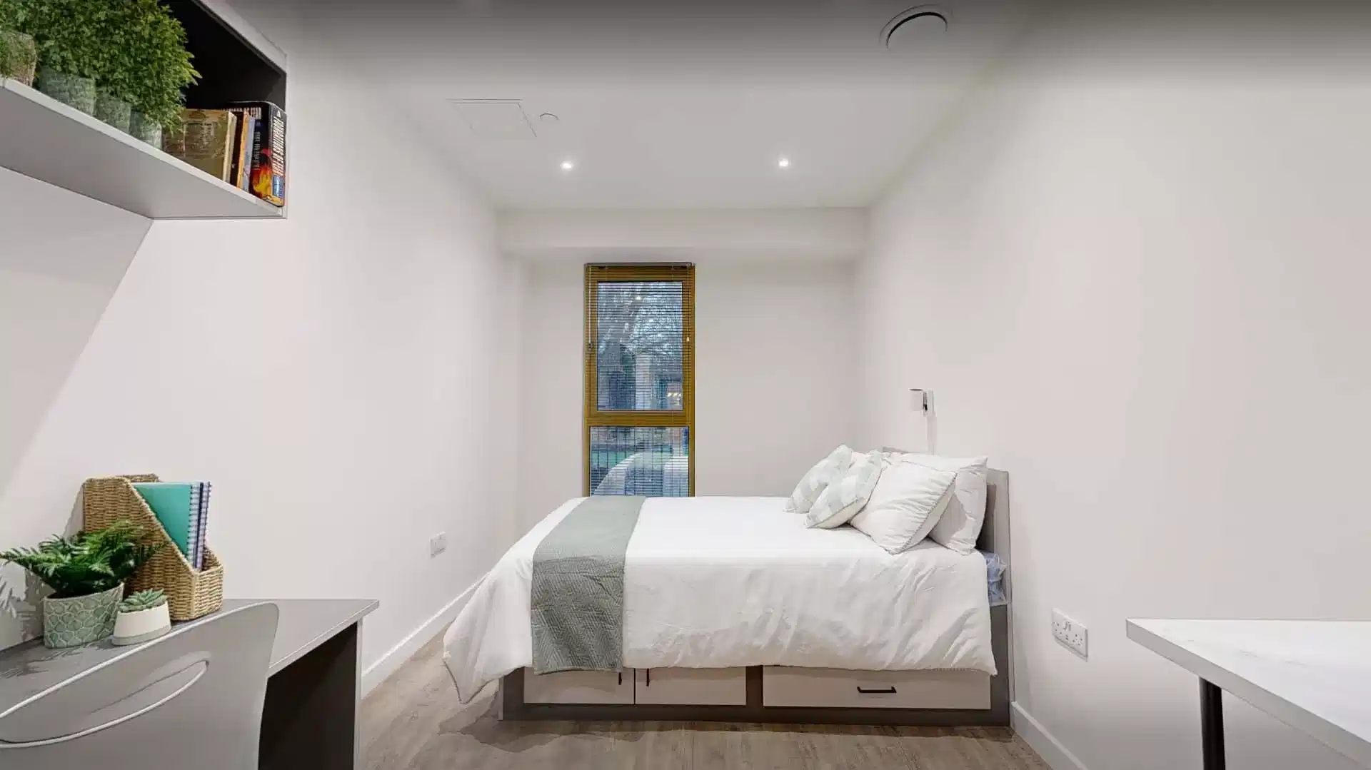 One-Bed Studio - Bedroom