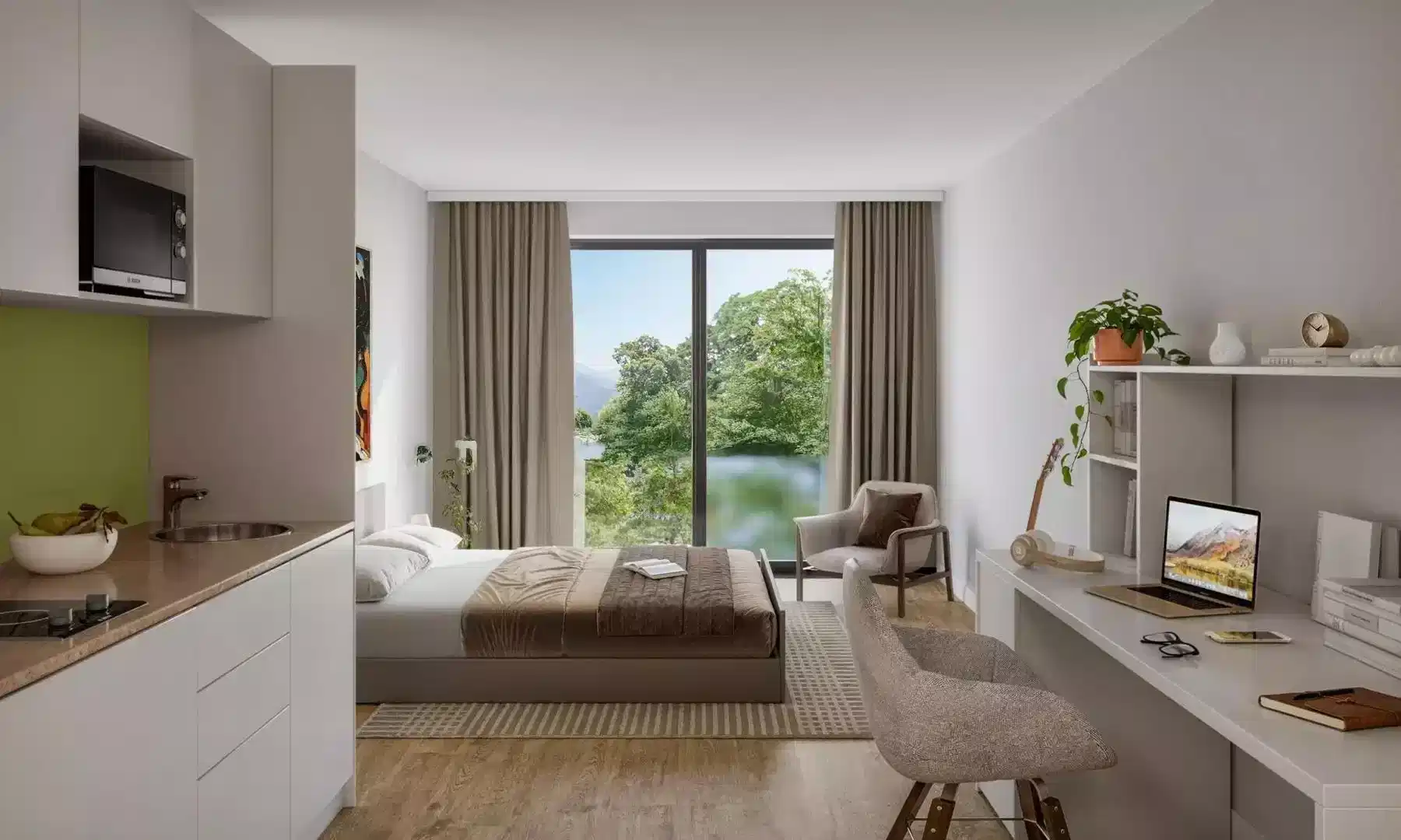 Platinum Studio - Bedroom