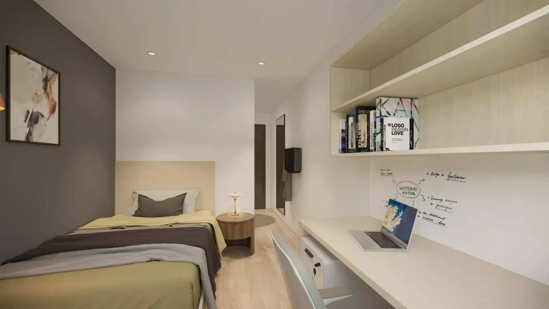 Silver Studio - Bedroom