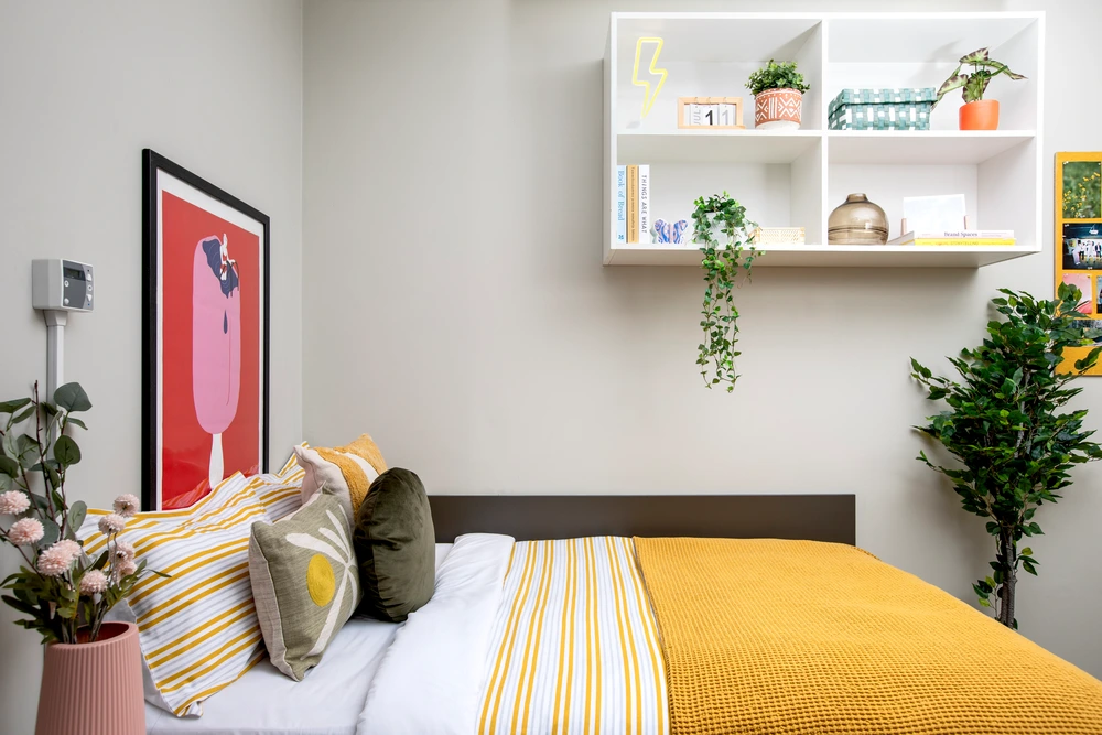 Nelson House and Drake House 공식 숙소 이미지 11 · Bed in a Non-En-suite room