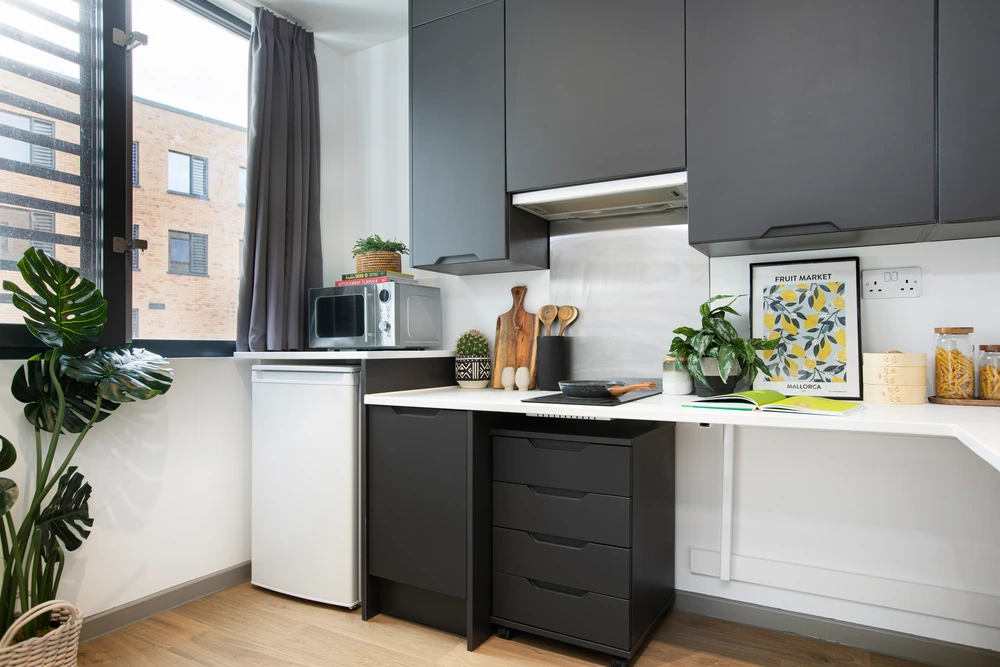 Campbell House 공식 숙소 이미지 21 · Kitchen in an Accessible Studio
