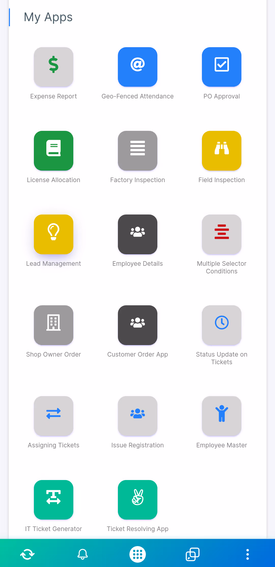 my apps