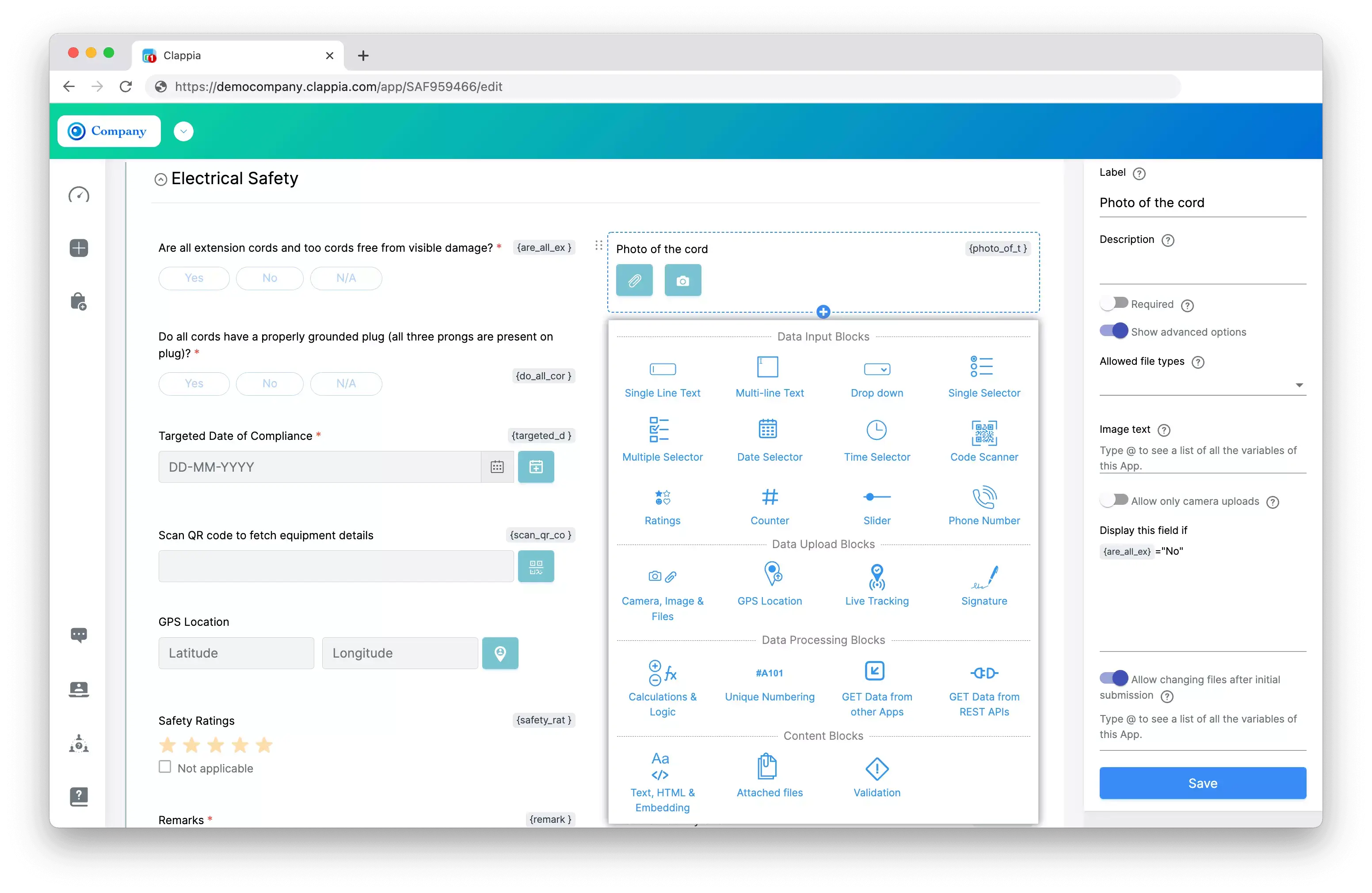 Clappia ⢸ No-Code Platform office