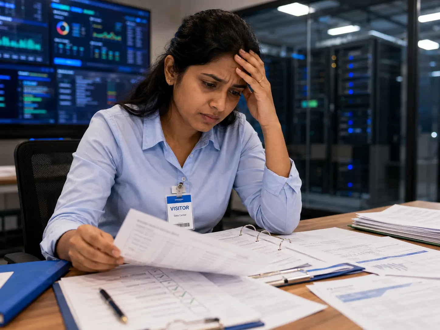 Data center operations manager overwhelmed by paper checklists