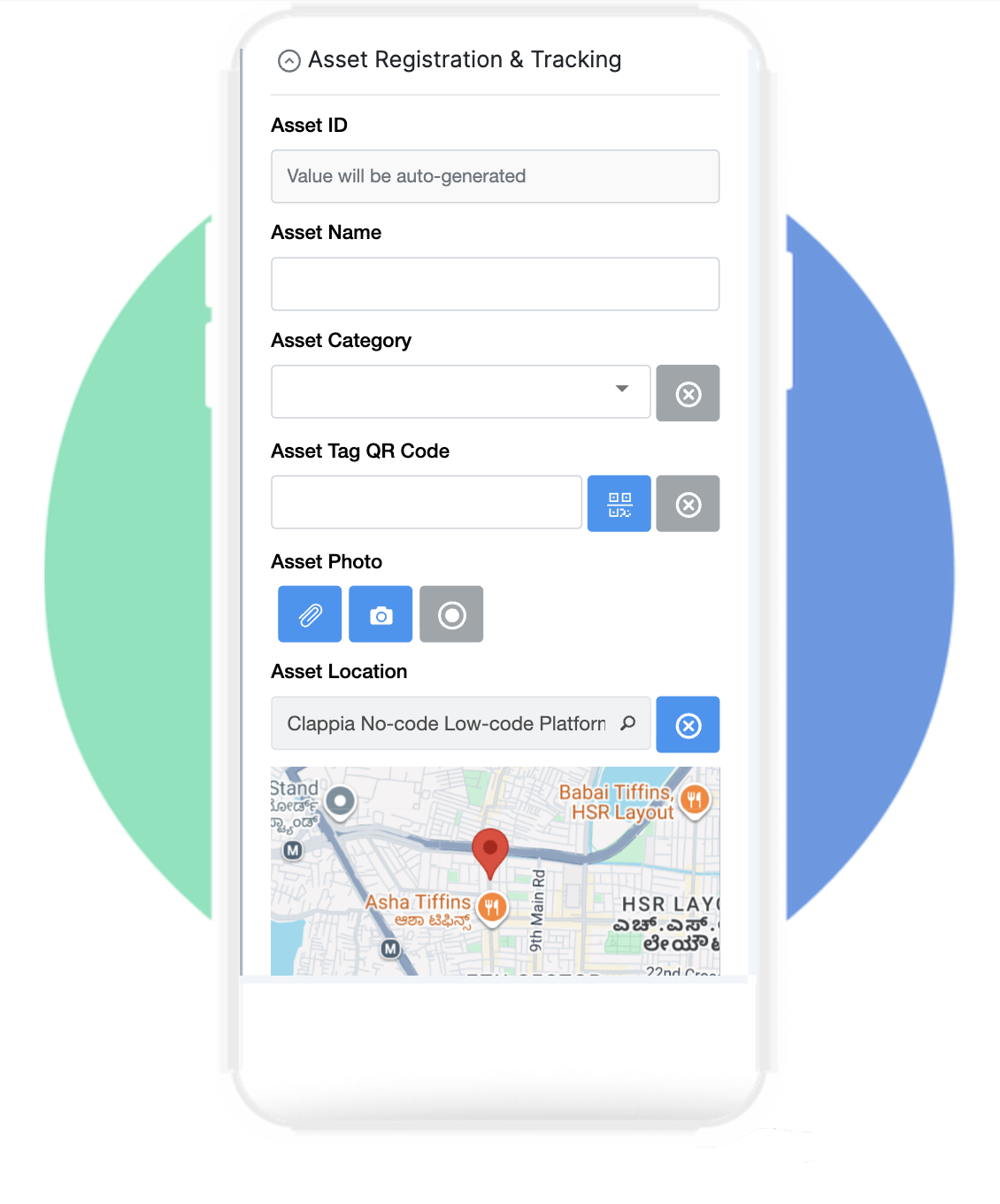 Clappia mobile app
