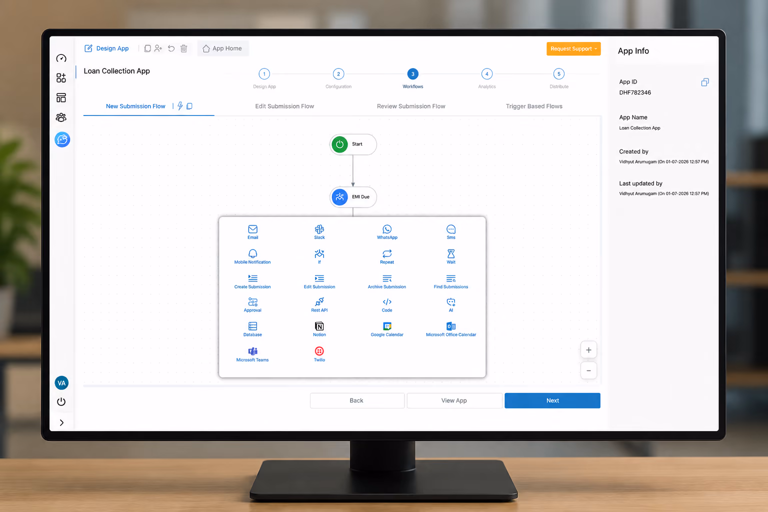 Configure workflow, roles and approvals