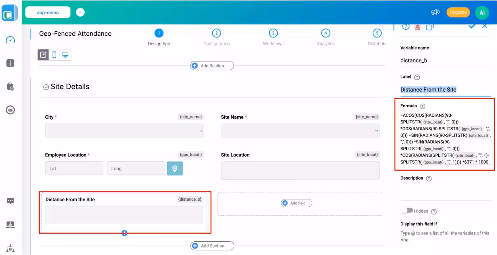 GPS Location - Attendance App 