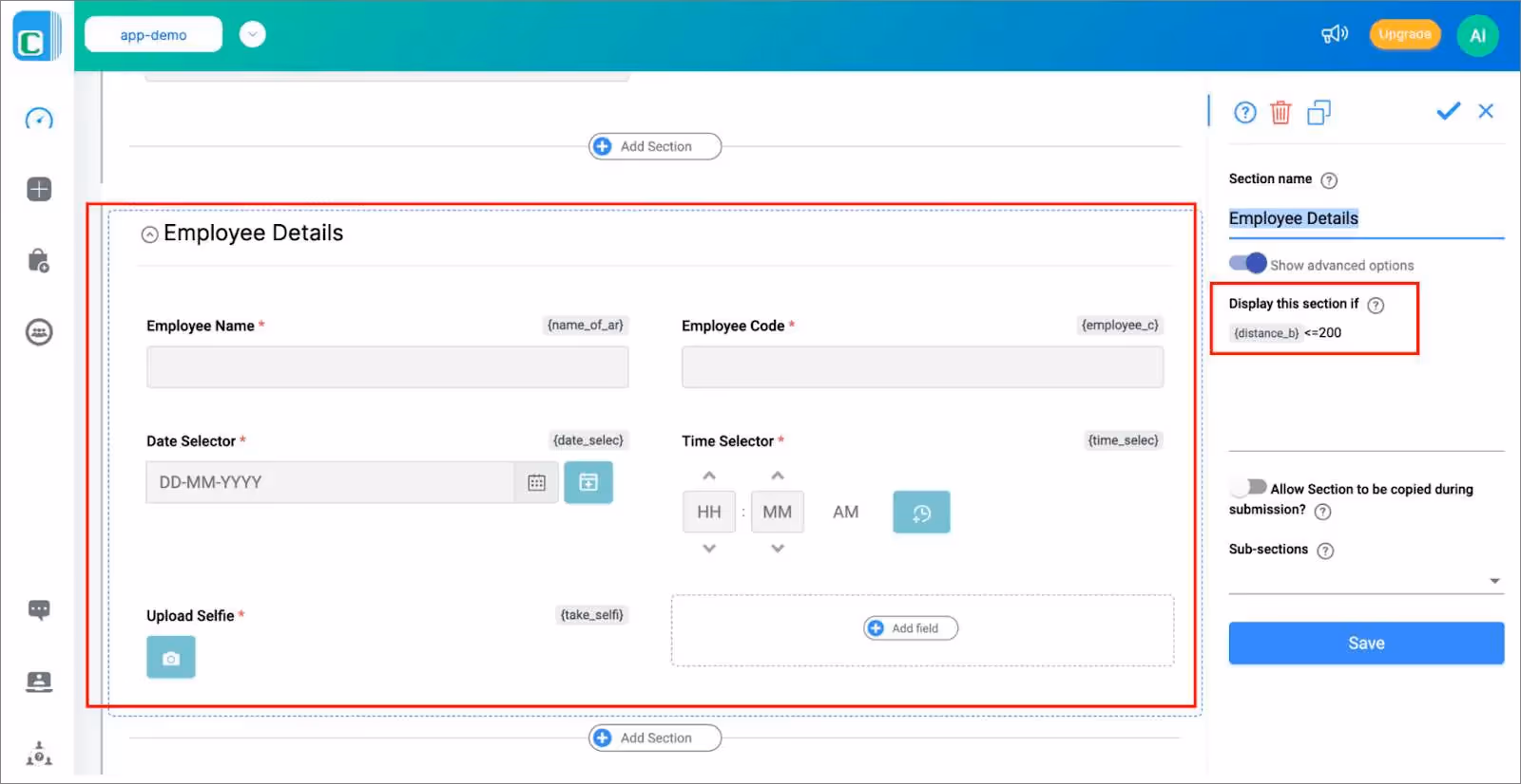 GPS Location - Attendance App 