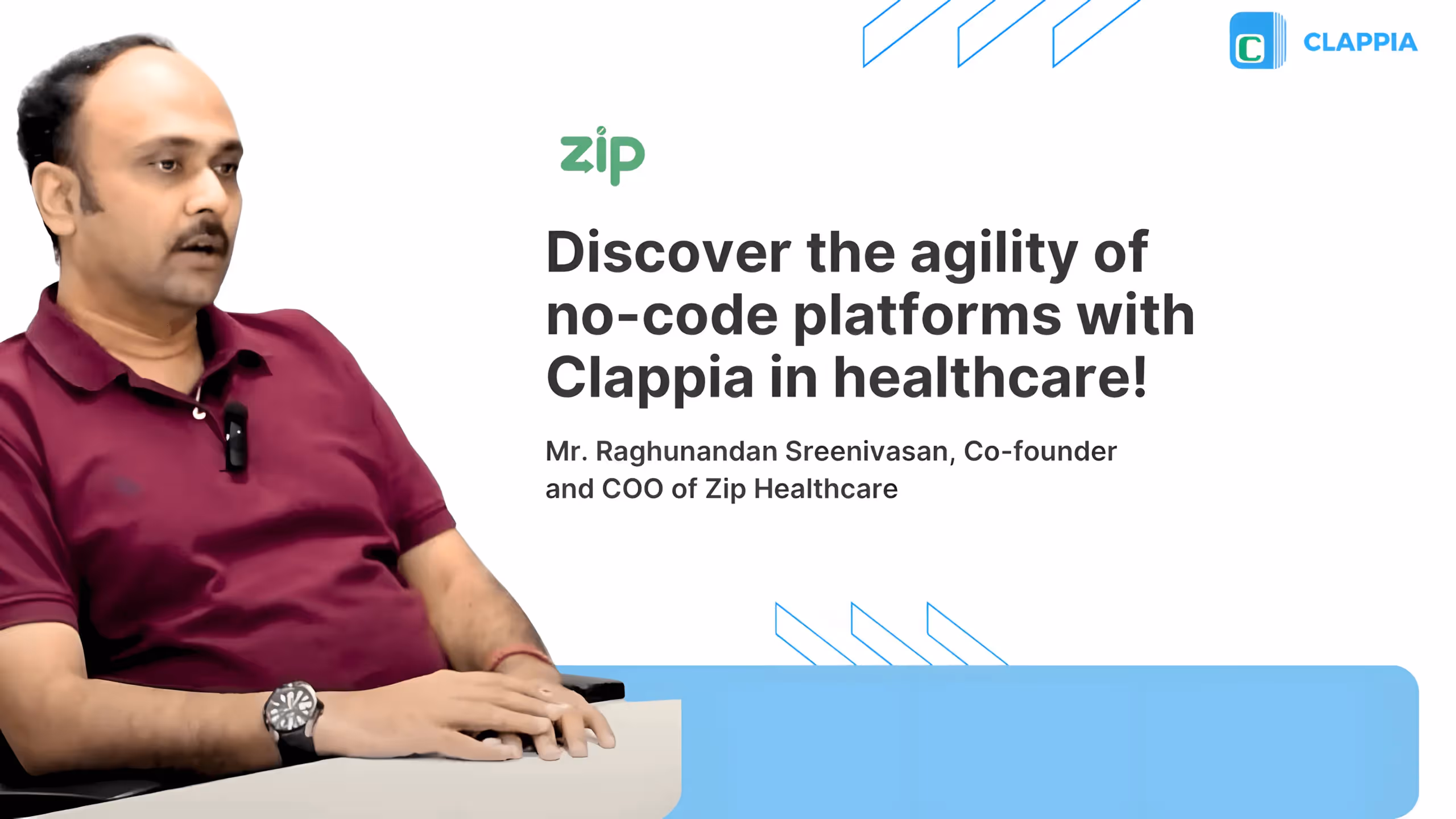 Discover the agility of no-code platforms with Clappia in healthcare!