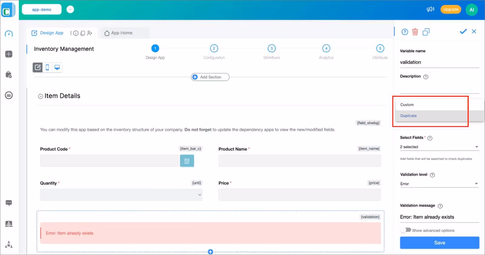 Setting up offer letter print template in Clappia as Google forms alternative with PDF reports and Dynamic printing