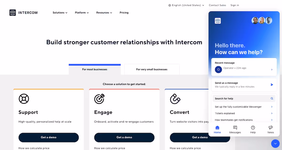 The best no-code platform for online chat support