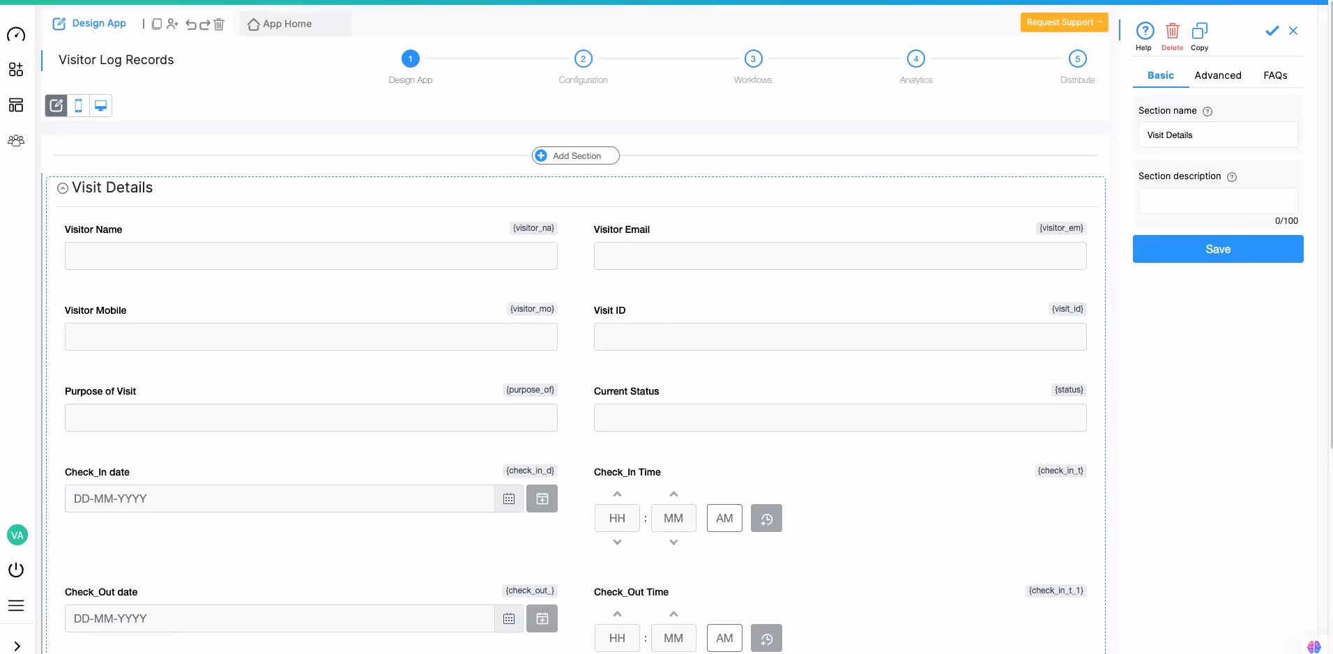 how ai is used in visitor management system