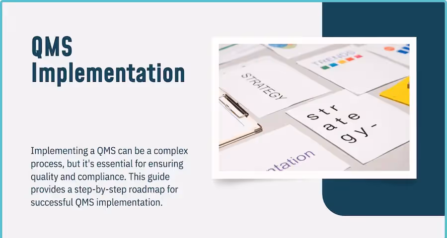 QMS Implementation for Businesses: Step-by-Step Approach