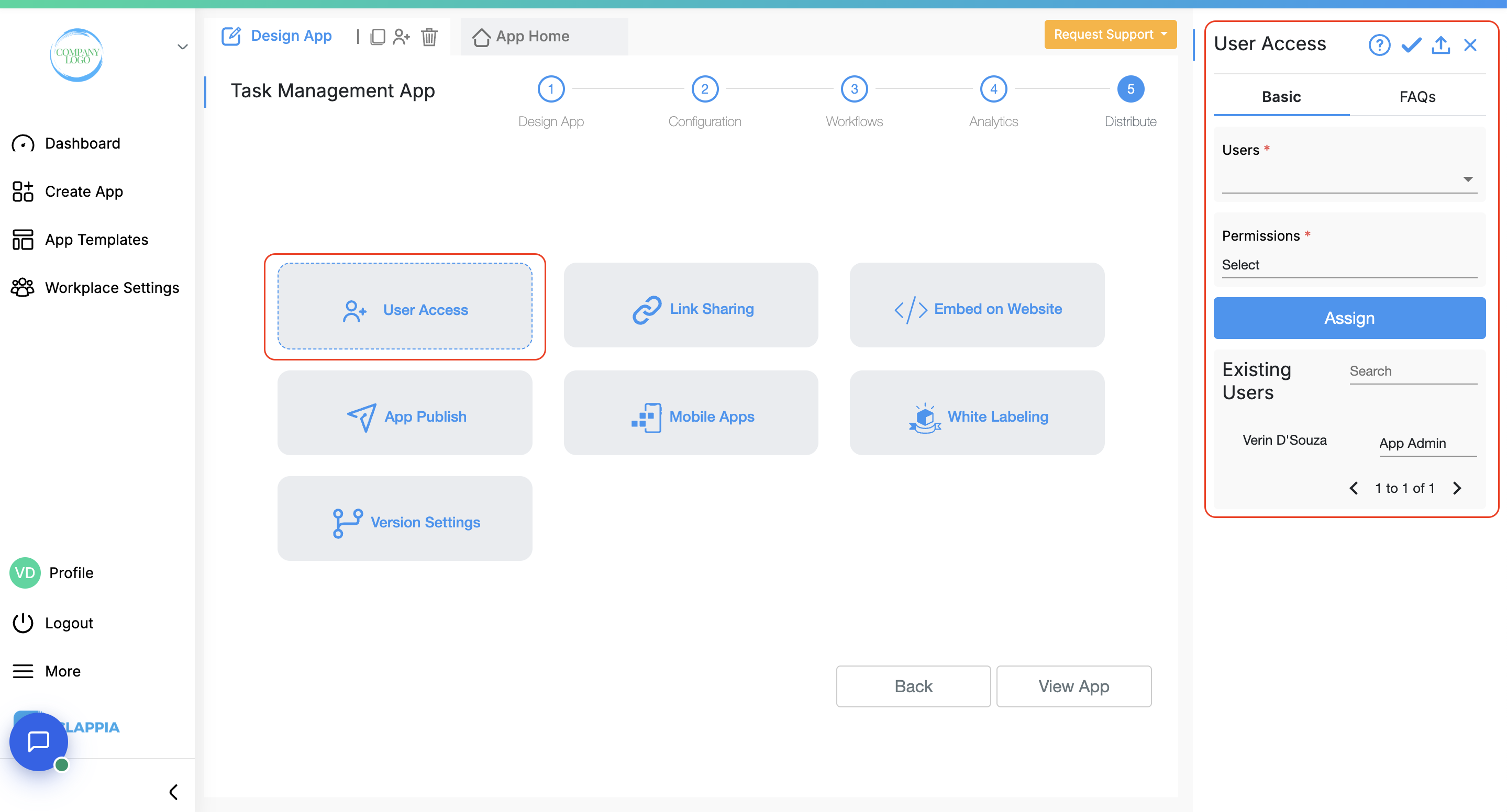 Publish App
