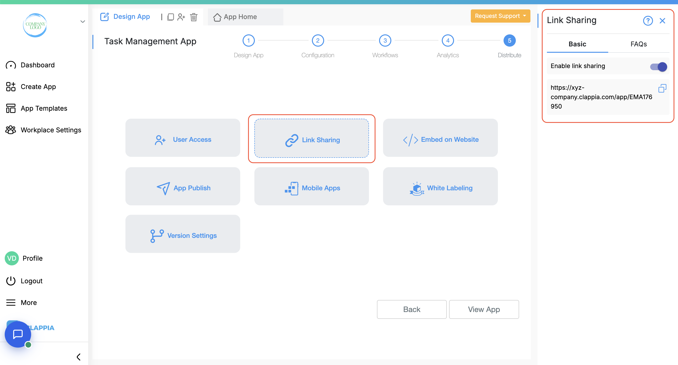 Publish App