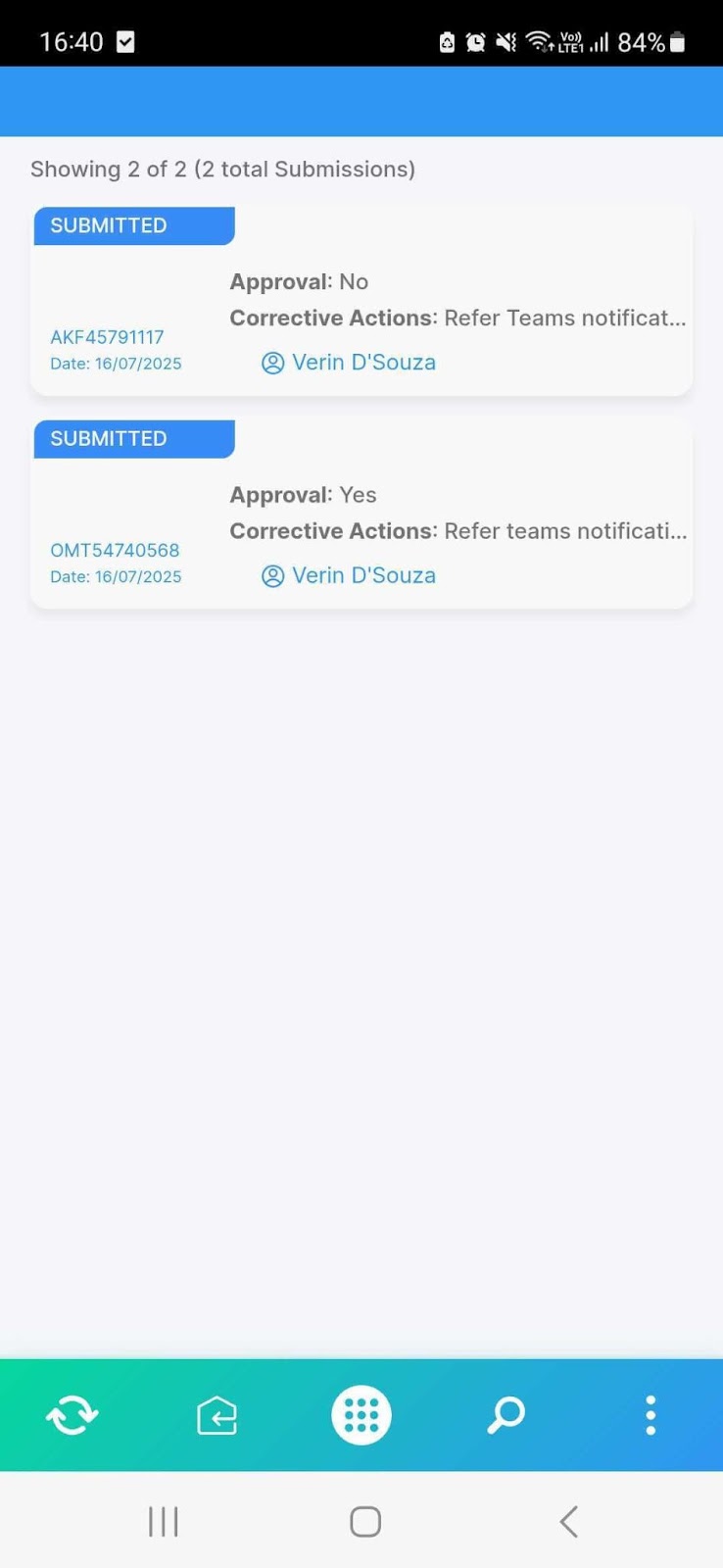 Allow value to be changed after initial submission