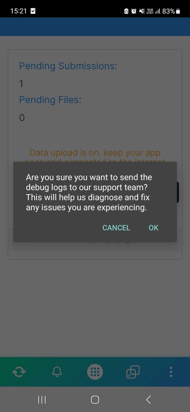 Offline Mobile App
