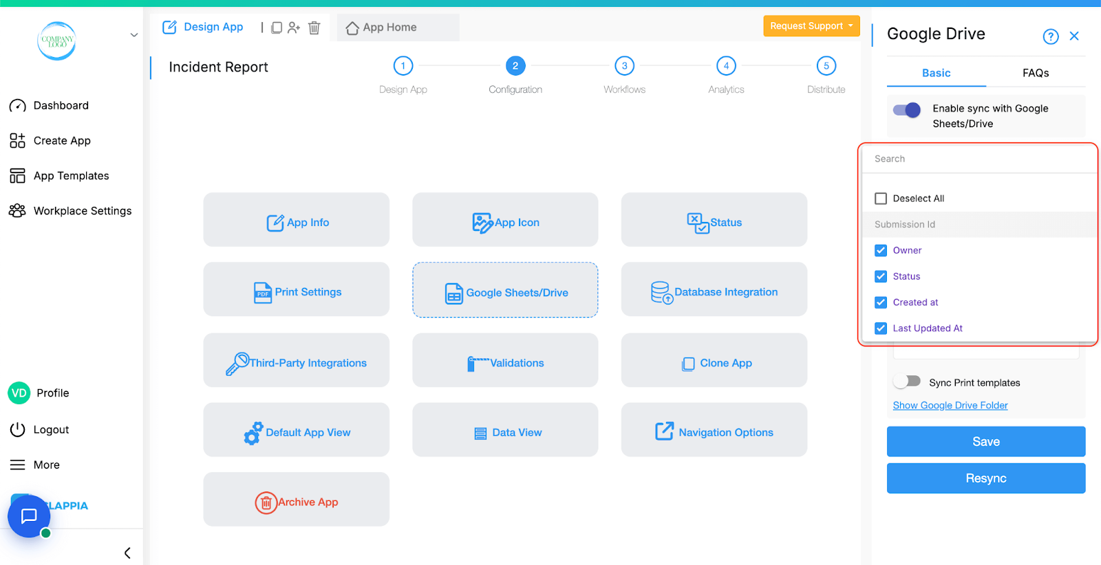 Google Sheets Integrations