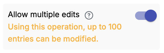 Edit App Submissions