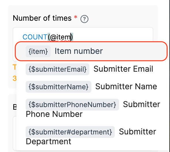 Repeat Workflow