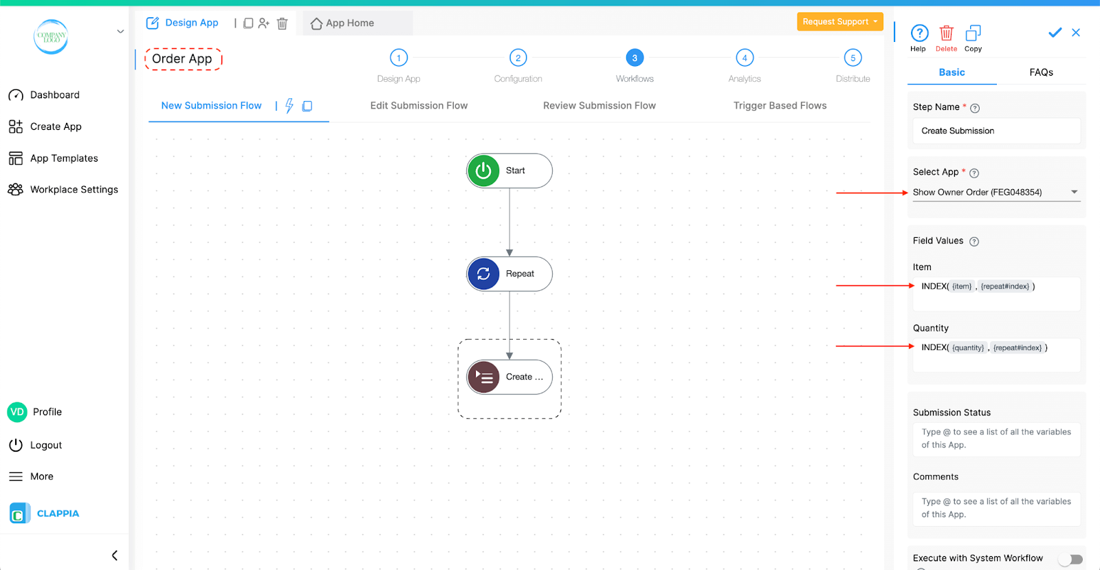 Repeat Workflow