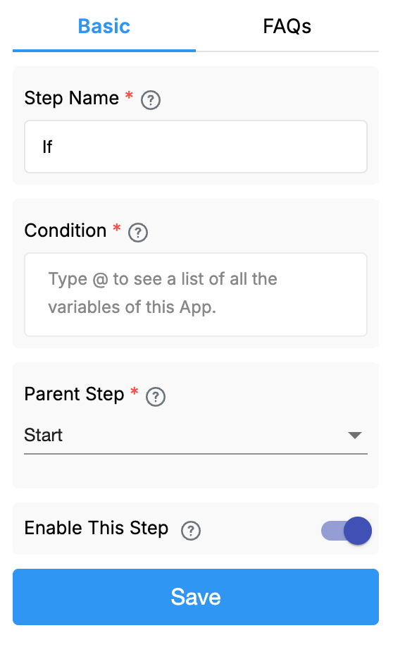 Conditional Workflow